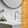2pcs Clear Splash Guards - Heavy-Duty Transparent Bath Tub and Sink Splash Guards with Curved Design, Anti-Splash Barrier for Shower, Bathroom Sink