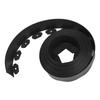Landscape Edging Kit PE No Dig Tall Wall Garden Border with Stakes for Lawn Flower Bed Grass Yard