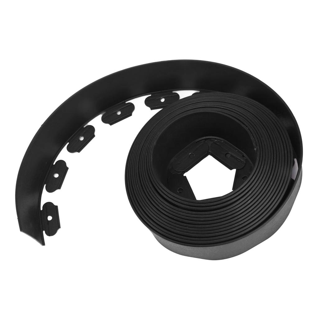 Landscape Edging Kit PE No Dig Tall Wall Garden Border with Stakes for Lawn Flower Bed Grass Yard