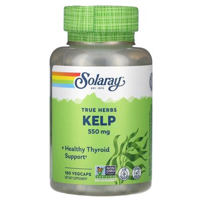 True Herbs, Seaweed, 550 Mg, 180 Veggie Capsules