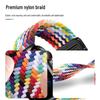Geflochtenes Magnetarmband aus Nylon für Apple Watch S11
