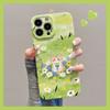 Flower Cat Is Suitable for Apple 17promax Cartoon Cute iPhone16Pro Lens All-inclusive 15 New 14