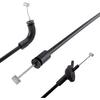 3Pcs Front Center Rear 3pcs Hood Release Cable Kit Fit For BMW 740i 2001, 745i 02-05, 750i 750Li 06-08, 760i 04-06, 760Li 03-08, Alpina B7 07-08