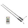 RGB LED Whip Light with Flag APP Control 300 Patterns 366 Modes 12V for UTV ATV Off Road Vehicle Boat