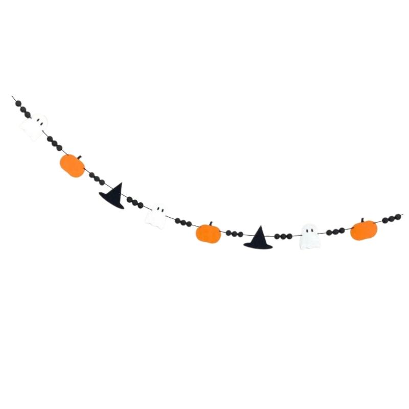  Pumpkin Felt Holiday Banners Quick Setups Halloween Decoration For Family Event
