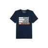 Ss22 Letter Print Crew Neck Short Sleeve T-Shirt Men Tops Deep-Sapphire-Blue A61Q5-433