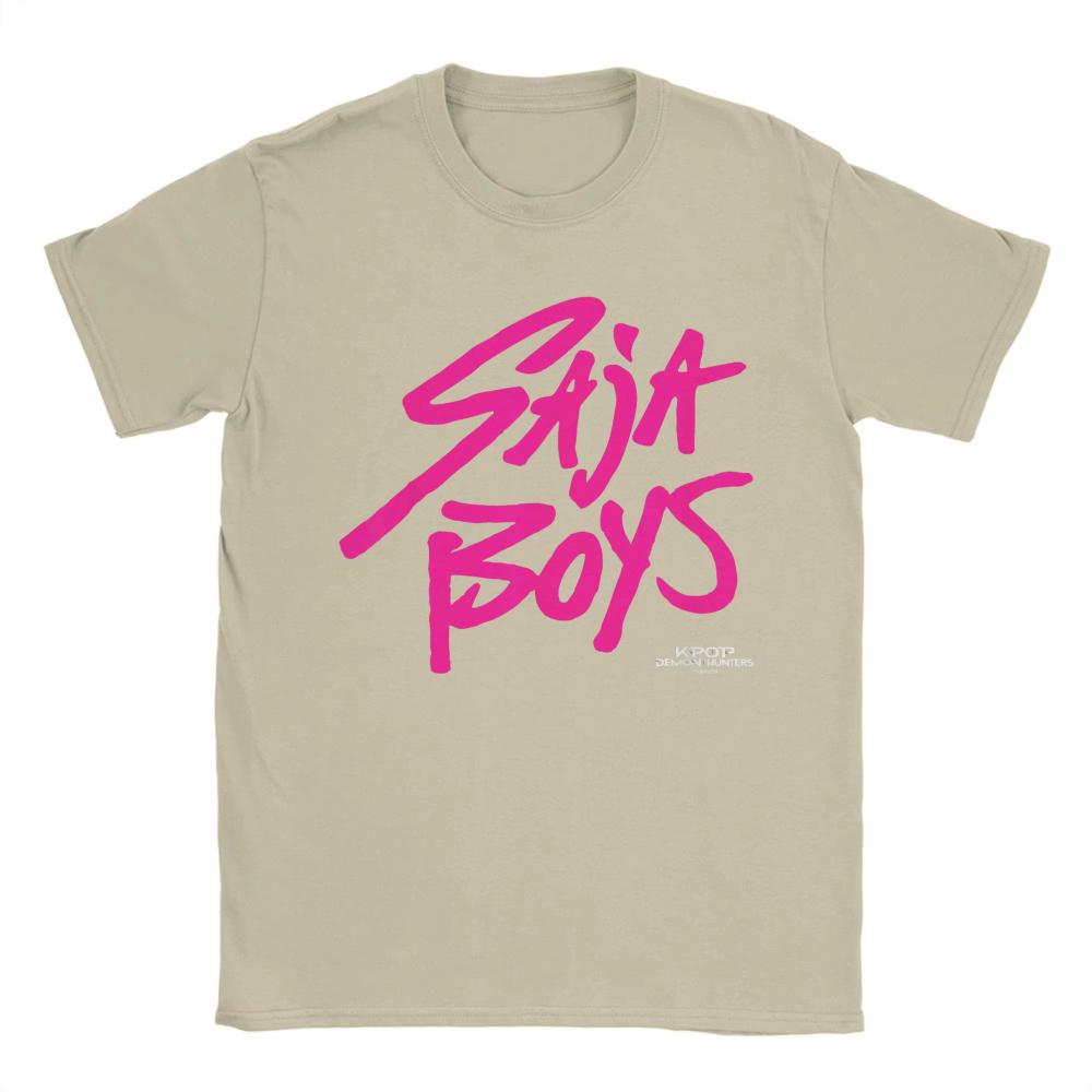 New Hot Sale Man T Shirt Saja Boys Women T-Shirts Harajuku Beach Tee Shirt Street Style Print Cotton Unisex Tops Plus Size