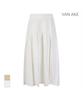 VANAKE Side Zipper Pleated Skirt_Vb45Skmd02Z
