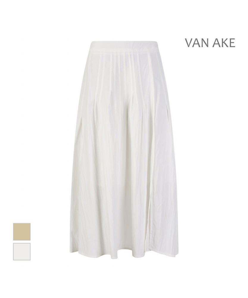 VANAKE Side Zipper Pleated Skirt_Vb45Skmd02Z