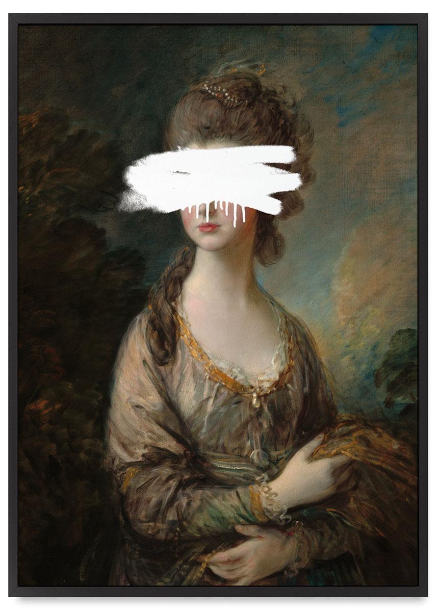 

Plakat portret spray pop art 21x30 cm