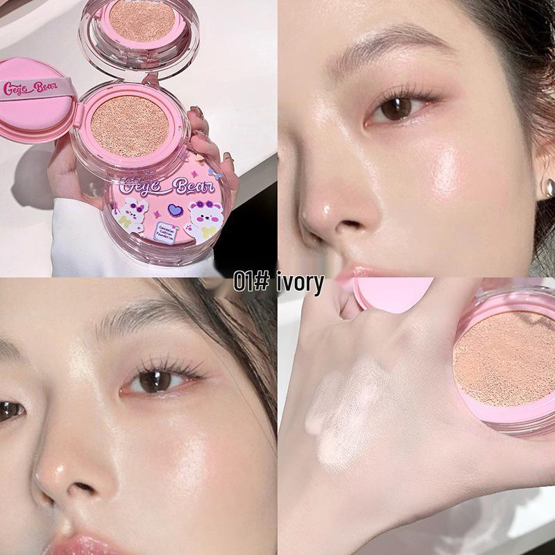 Gege Bear Feuchtigkeitsspendende Mist Foundation: Langanhaltendes, aufhellendes & makelloses Schönheits-Make-up.
