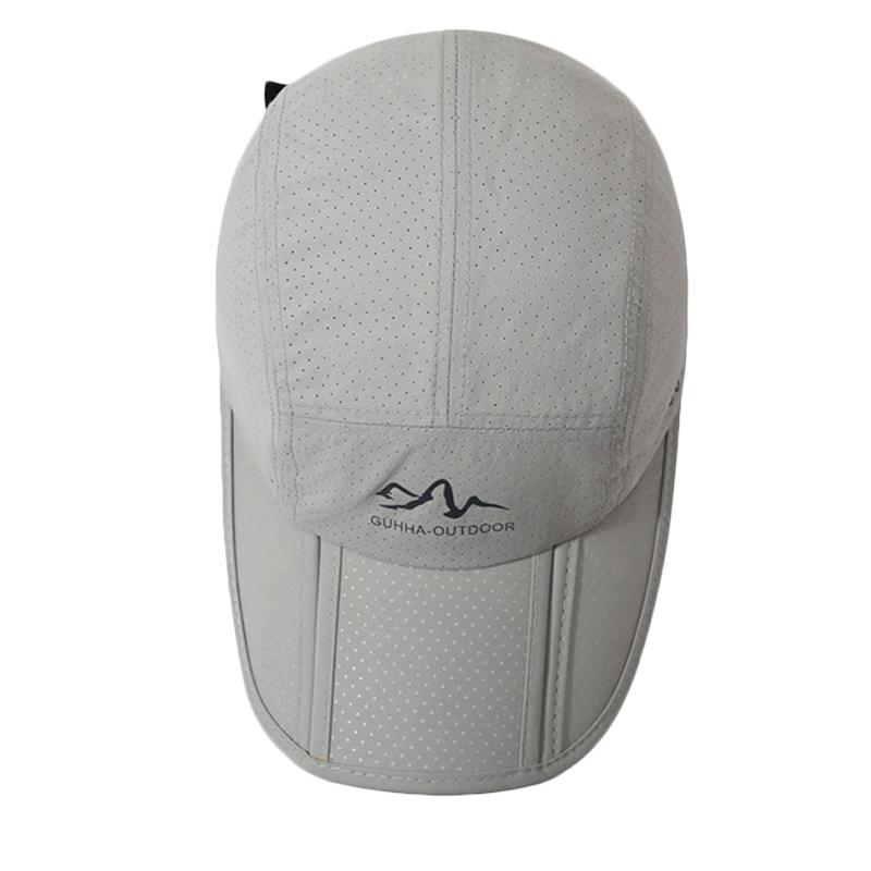 Summer Outdoor Sun Protection Quick-Drying Baseball Cap Men Breathable Sun Hat Fishing Cap