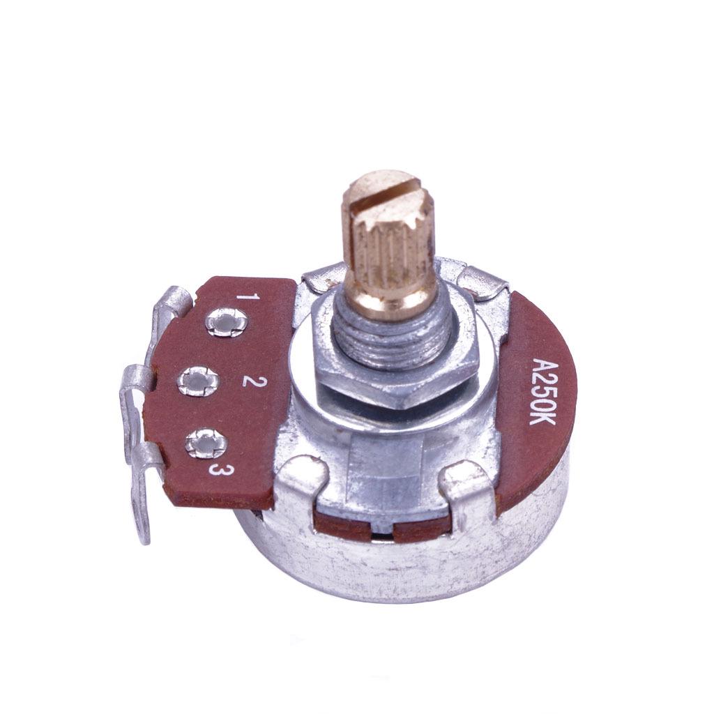 Guitar Potentiometers A250K, B250K By Daxin—Volume and Tone Knobs for Electric Guitars and Basses