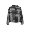 Totem Print Paisley Woven Hooded Jacket Women Jacket Black CU5893-010