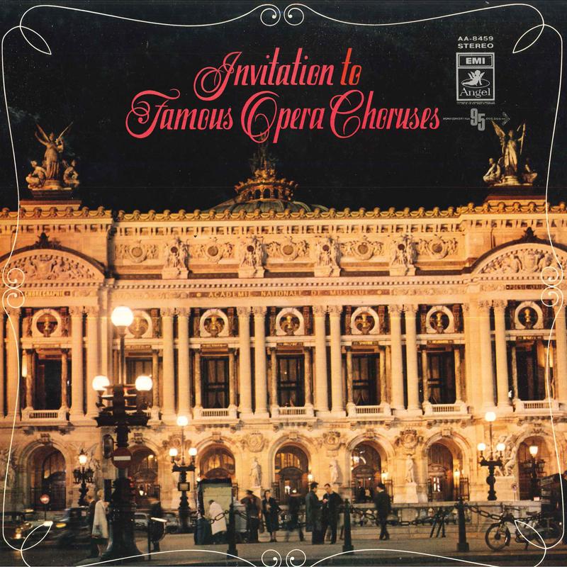 

LP Record FRANZ KONWITCHNY(COND.)/STAATSKAPEL - Invitation To Famous Opera Choruses AA8459 TOSHIBAEMI Japan Obi Classical Used