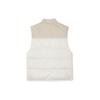 Converse Down Vests Men's White Stand Collar Moderate Workwear 10021979-A02