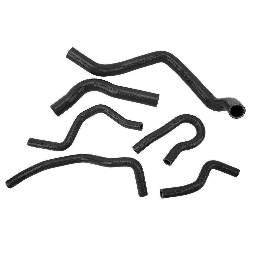 6 ks Hadice chladiče Silikonová hadice pro přenos chladicí kapaliny Sada pro Civic Type R EK EG B16A B18C B20B 1992 až 2000 Černá