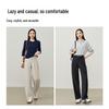 ESE-Y Women's High-Waist Slim Banana Pants