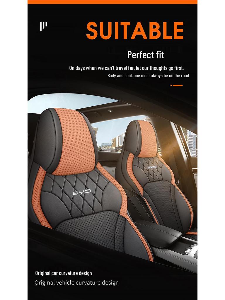 BYD Song Pro Champion Edition Seat Covers - All-Season, Custom Fit for 23 Models