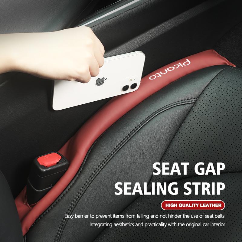 Car Seat Seam Filler Gap Leak-proof Plug Strip Storage Pocket For KIA Picanto 2008 2012 2017 2018 2019 Yzck10