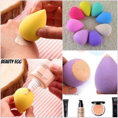 Super Soft Makeup Makeup Egg Sponge Gourd Water Drop Oblique Cut Makeup Air Cushion Powder Puff Set Makeup Egg Do Not Eat Powder Makeup Tools