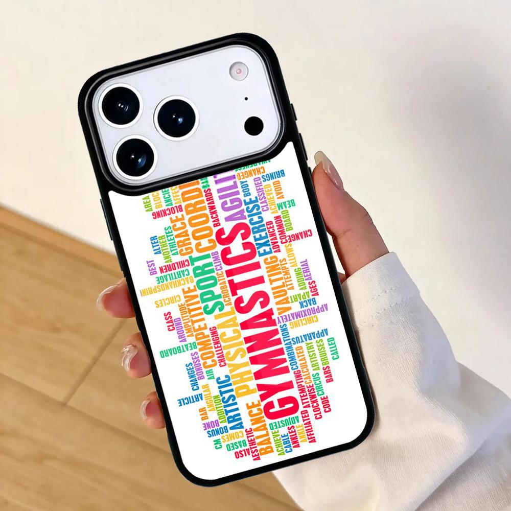 Gymnastics Balance Beam Original Mobile Phone Case for IPhone 17 AIR 16pro Max 15 14 13 12 11 Bumper Cover