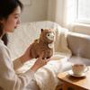 Alpaca Plushie Animal Toy With Polyester Filling For Children Girls Bag Charm Gift