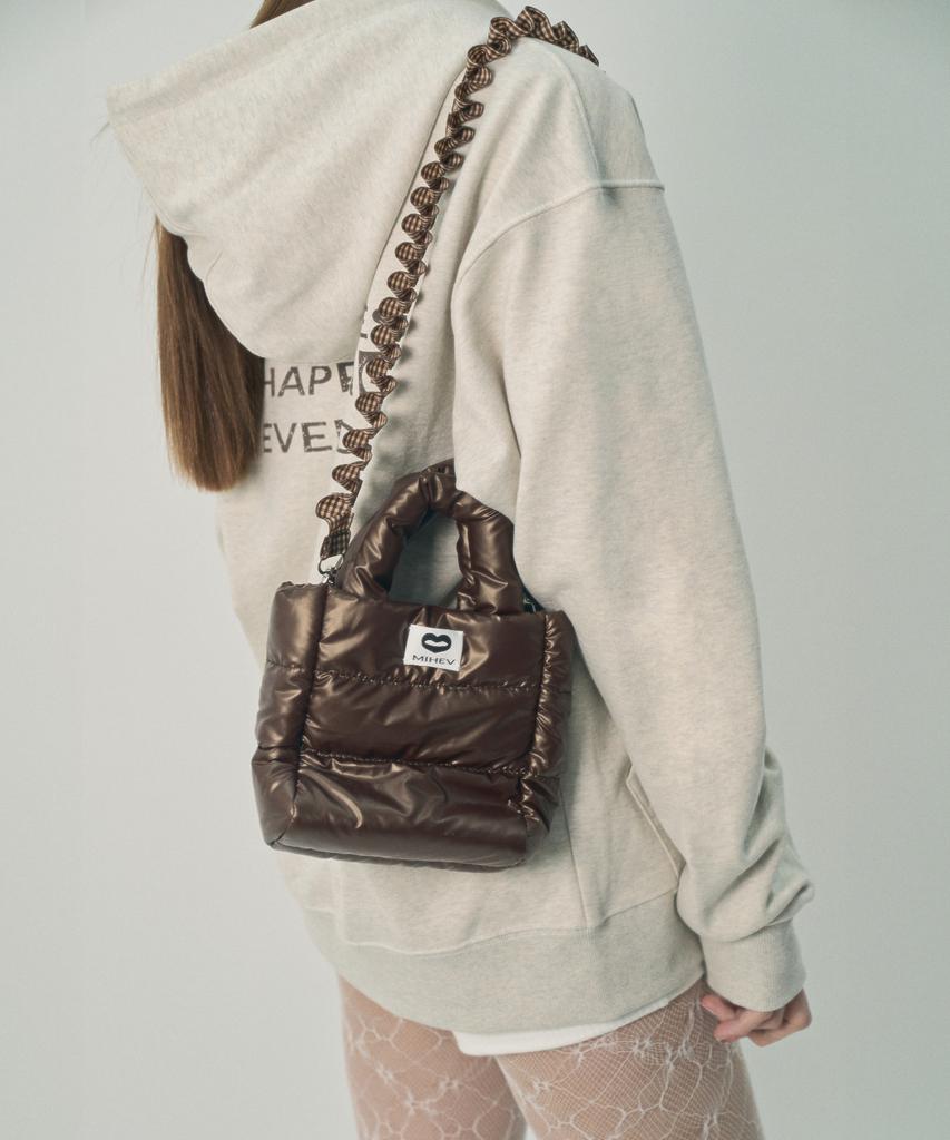 Mihev Mini Padded Bag Brown