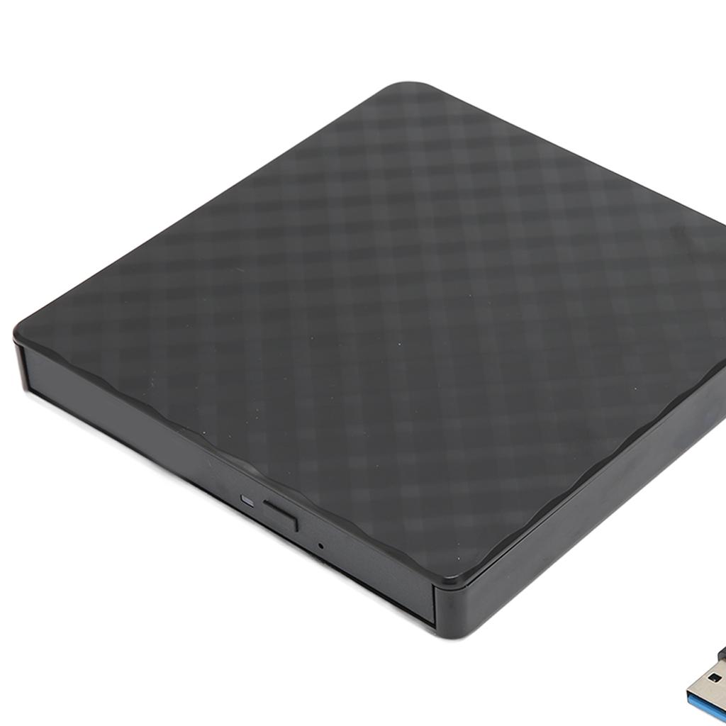 DVD Drive   Thin Portable Plug and Play USB3.0 External DVD CD Drive   for Desktop Laptop  book