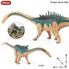 Oenux Jurassic Dinosaurus Indominus Rex Mosasaurus Saichania Dilophosauridae Spinosaurus Modell Actionfigurer Samling Leke for Barn