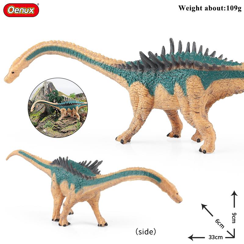 Oenux Jurassic Dinosaurus Indominus Rex Mosasaurus Saichania Dilophosauridae Spinosaurus Modell Actionfigurer Samling Leke for Barn