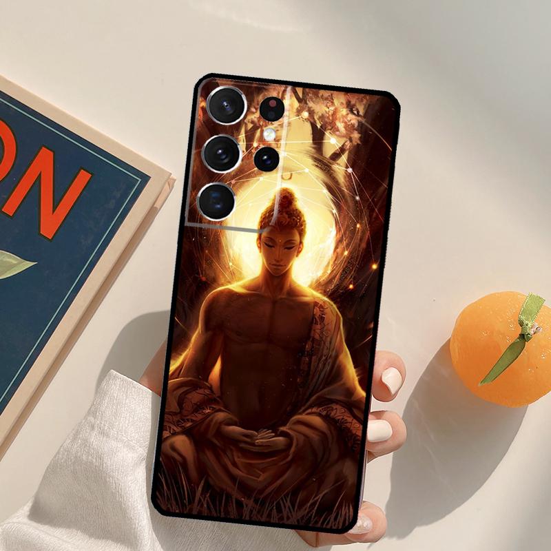 Buddha Phone Case For Samsung Galaxy S25 S26 Ultra S20 S21 S22 S23 S24 Plus S10 S25 FE Back Cover