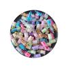 100Pcs Luminous Mini Resin Juice Straw Cup Drinks Miniature Ornament Tiny Bottles for DIY Garden Doll House Children Toys