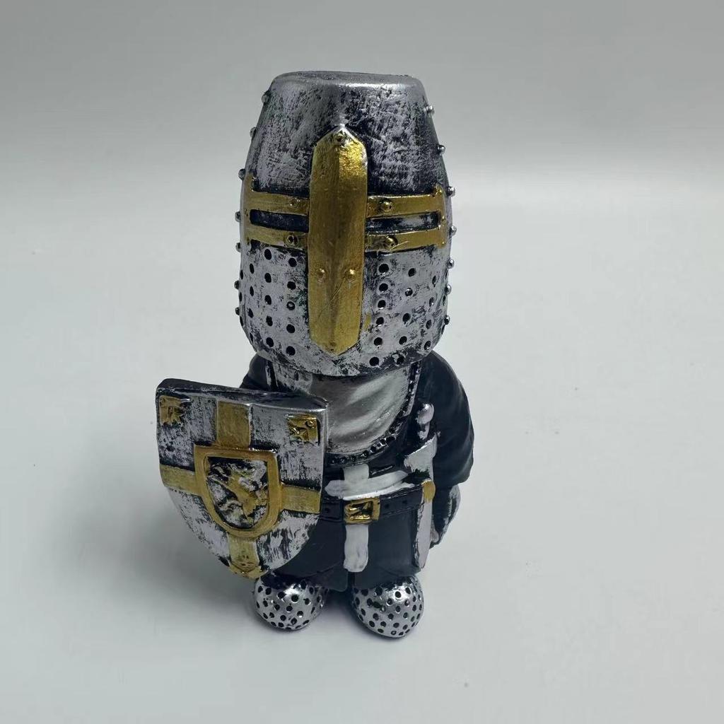 Cheap Sale Knight Gnomes Guard Skull Magic Cat Resin Car Office Home Decoration Action Figures Toys