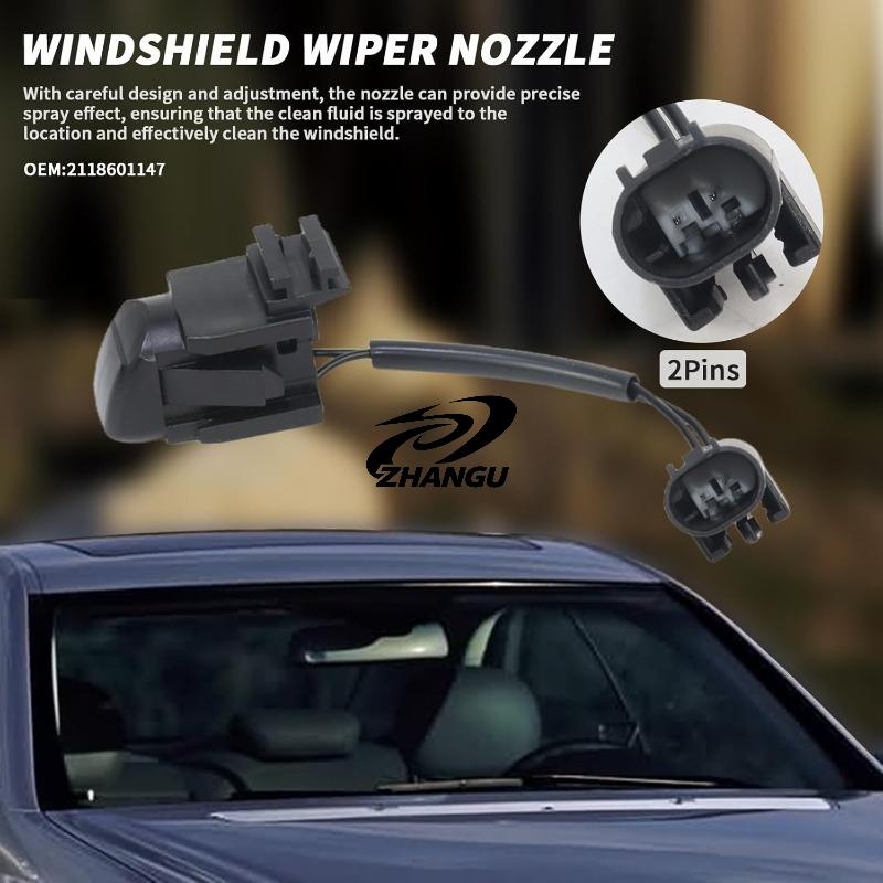 1 pc Windshield Washer Sprayer Nozzle Jet  For Mercedes-Benz C E CLK CLS SLK R-CLASS W203 W211 W209 W219 2118601147