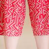 Plus Size Women Two Peice Sets Summer Loose Elegant High Waist Pant Sets Female Casual Vintage Print Oversize Suit