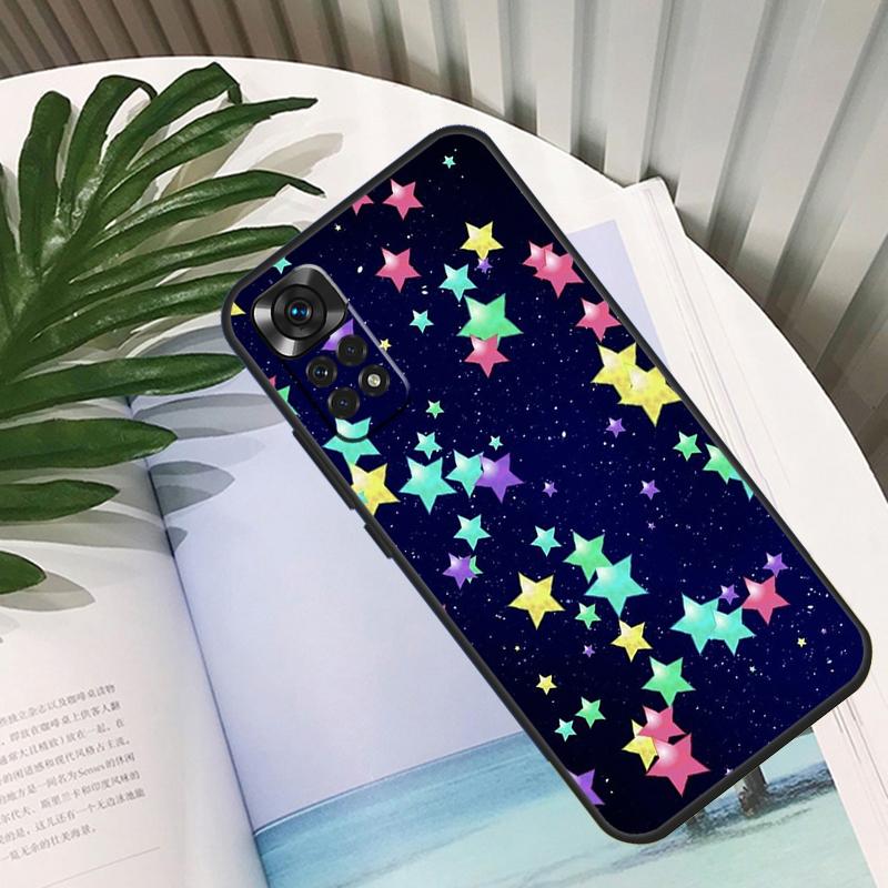 Bright Stars Art Funda For Xiaomi Redmi Note 14 13 10 11 12 15 Pro Plus Case For Redmi 15C 14C 10C 12C 13C 15