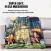 Klassische Cartoon Anime TTotoros Decke Für Büro Reisen Komfort Freizeit Camping Reise Multifunktionale Universelle Decke Ventilator Geschenk