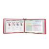 Wall Reference Organizer with 5 Easy-Loading Pocket for Workshop