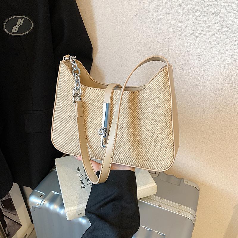 Bag Women's New Fashionable Versatile Shoulder Underarm Bag Casual Hand Bag