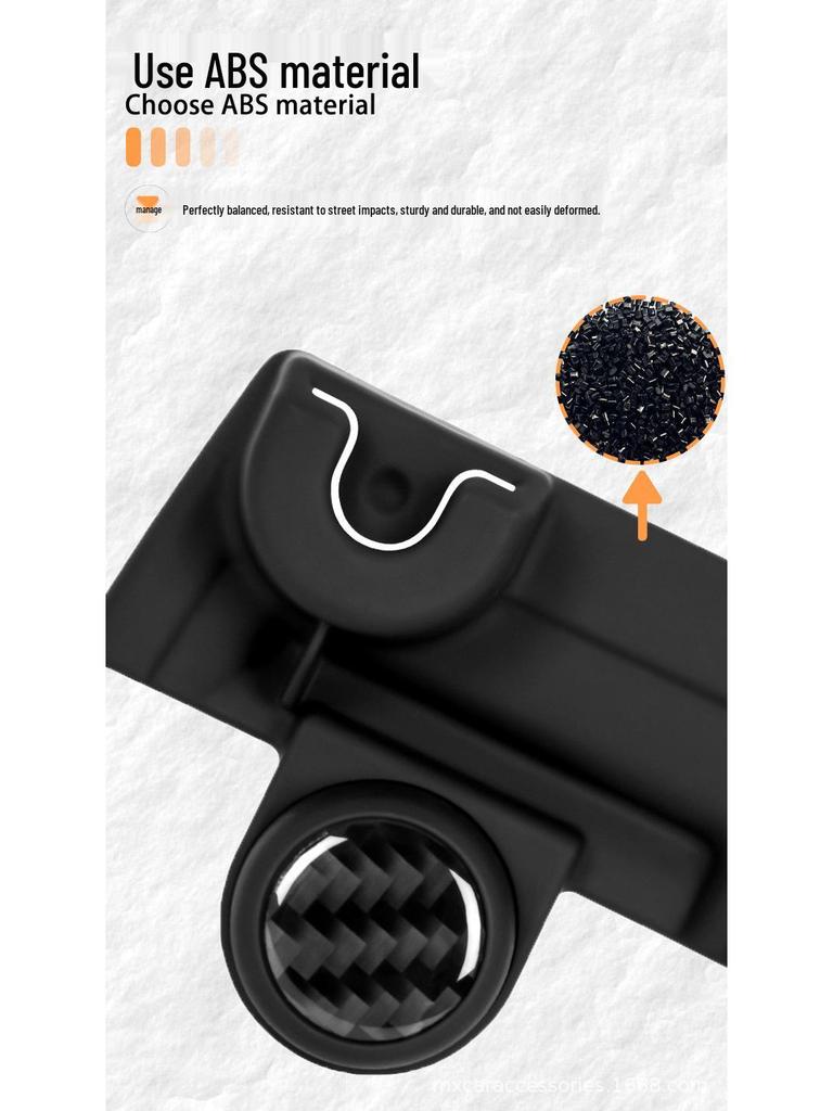 Modern Car Mount Base with Dashboard & Air Vent Clip, Includes Air Freshener