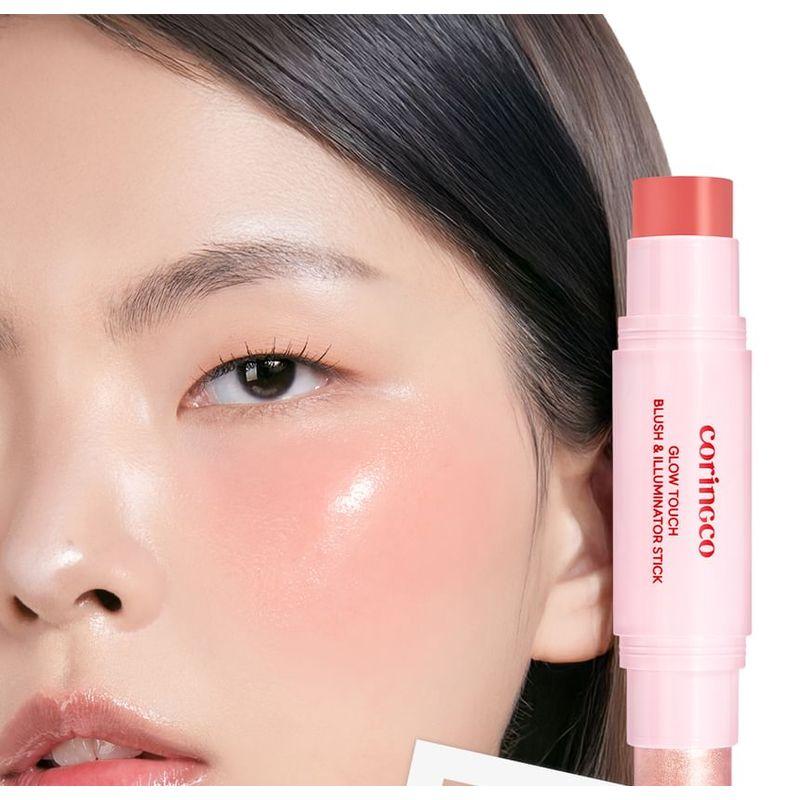 CORINGCO - Glow Touch Blush & Illuminator Stick - 2 Colors