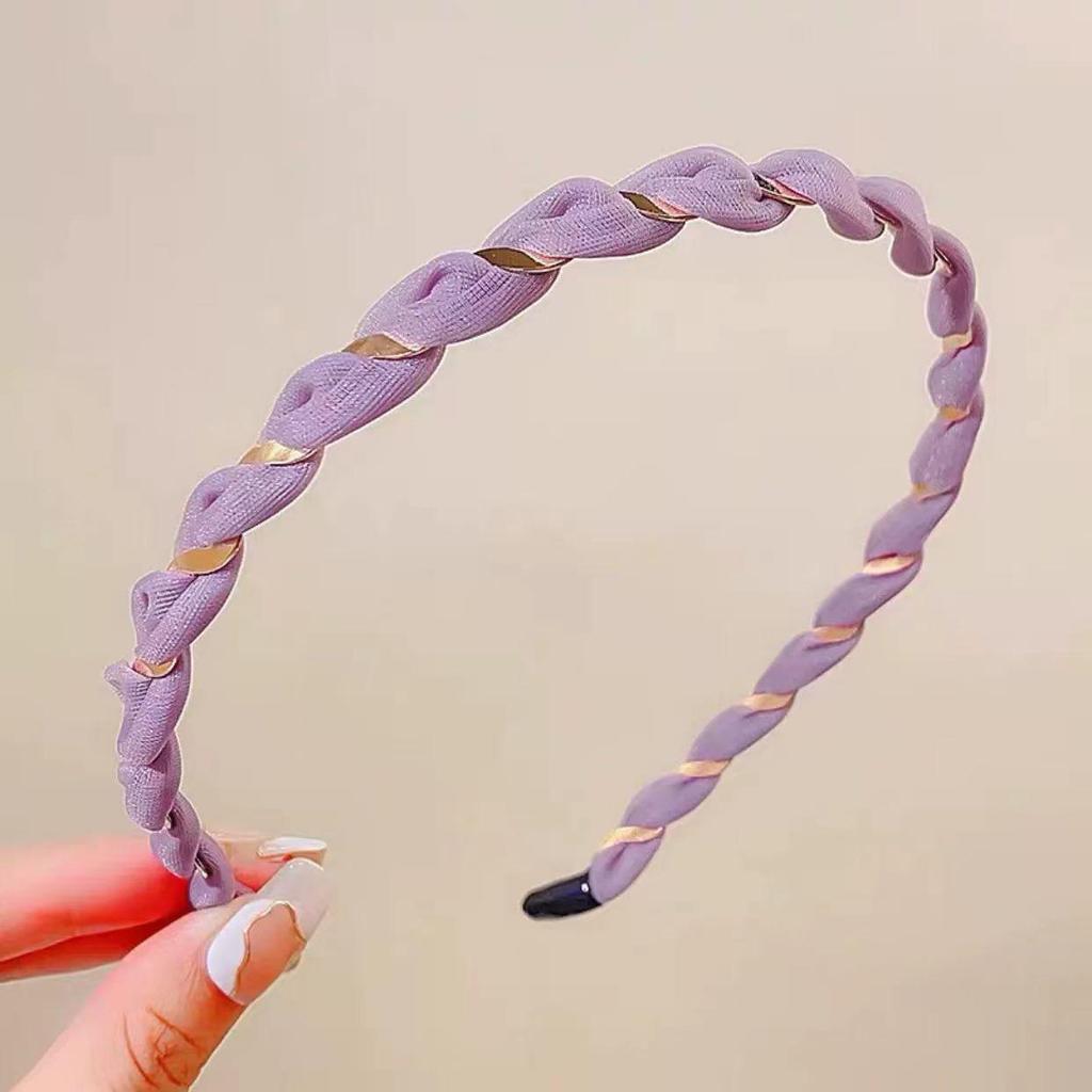 Women's Sweet Summer Fairy Wrap Headband: Versatile High Skull Hair Accessory for Face Washing and Outings