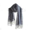 Elegant Women's Plaid Silk Scarf - Spring/Summer Shawl