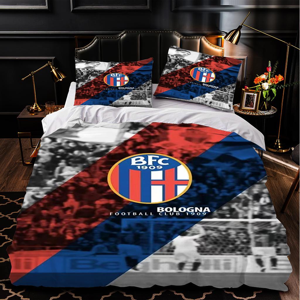 Football Team World Cup Bedding Three-piece Set - 3d Digital Print Home Textiles