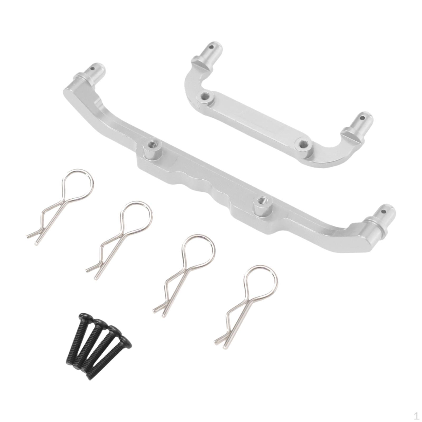 

RC Car Front Rear Columns 1/14 Spare Parts Pillars accs silvery