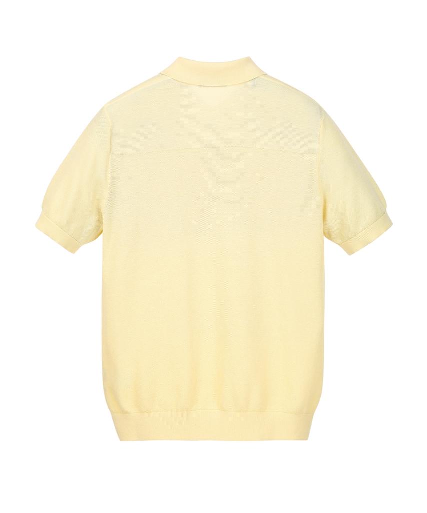 Jilseutyueoteunyuyogmaen Cotton Lean Collar Knit - Vanilla (Jnsw6B401Y1)