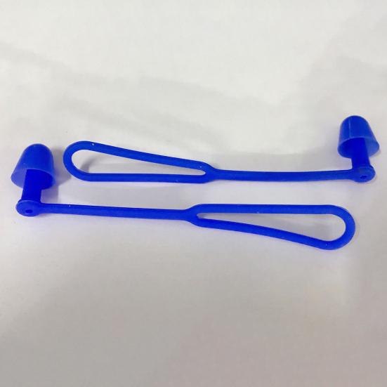 1 Set Swimming Earplug Ergonomics Symmetrical High Elasticity Anti-choking Silicone Swimming Nose Clip Ear Plugs Set Diving Use