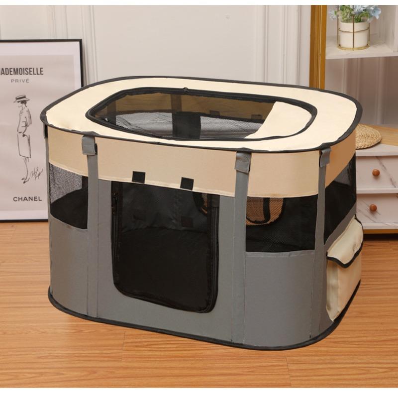 

Товары для животных Кошачья Гнездо Вилла Кошка Собака Клетка Закрытый Забор Для Домашних Животных Палатка Большое Пространство Комната Для Родов Котят M:80*60*55CM