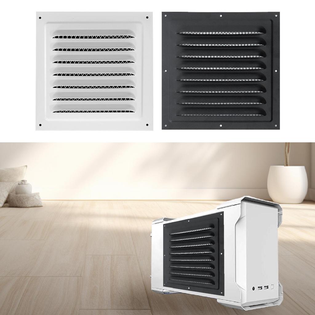 Air Vent Louver Cover Air Return Grill Built Guard Screen Ventilation Grille for Van Motorhome Household Ceiling Sidewall